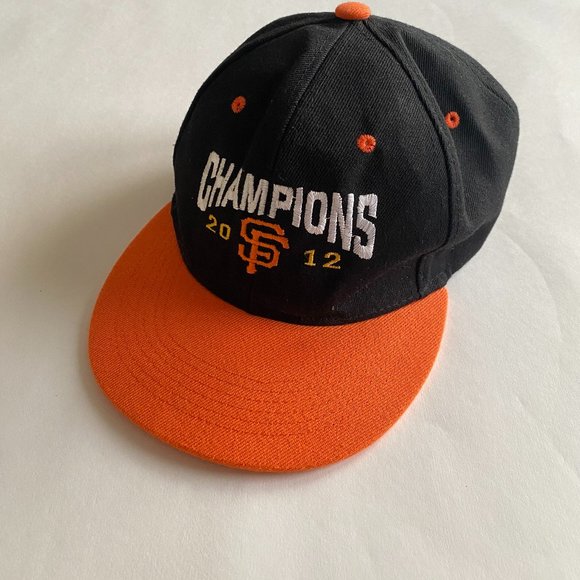 Jinx San Francisco Giants 2012 World Series Championship Baseball Hat - Picture 1 of 7